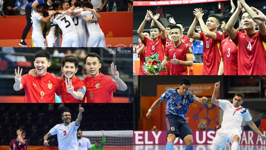 Danh sách 16 đội vào vòng 1/8 Futsal World Cup: Bóng đá châu Á lập kỳ tích